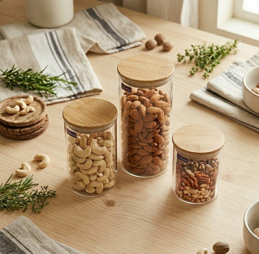 Airtight Glass jar