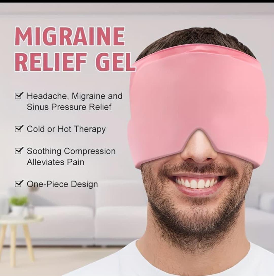 Migraine Relief Capsules – Advanced Formula for Headache Support, Migraine Care & Daily Wellness (Random Color Packaging)
