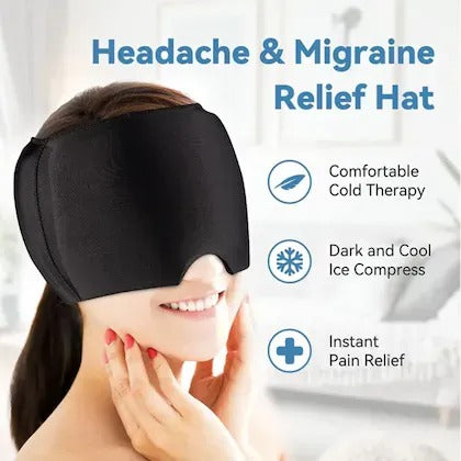 Migraine Relief Cap – Advanced Formula for Headache Support, Migraine Care & Daily Wellness (Random Color Packaging)
